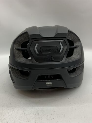 Sena M1 EVO Smart Bluetooth Communications Mountain Bike Helmet Size Large Black