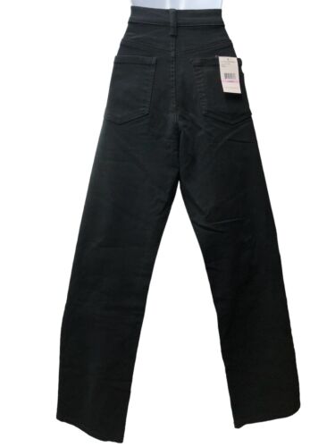 Gloria Vanderbilt Women's Amanda Classic Tapered Jean Black Size 6 Pant Mid Rise