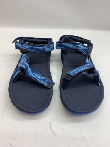 Teva Kids Hurricane XLT2 Outdoor Hiking Sandals Waves Mood Indigo Blue Size 3