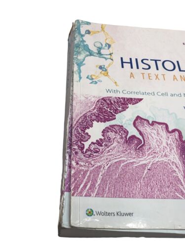 Histology: A Text and Atlas Book 8th Edition: With Paperback by Pawlina MD FAAA