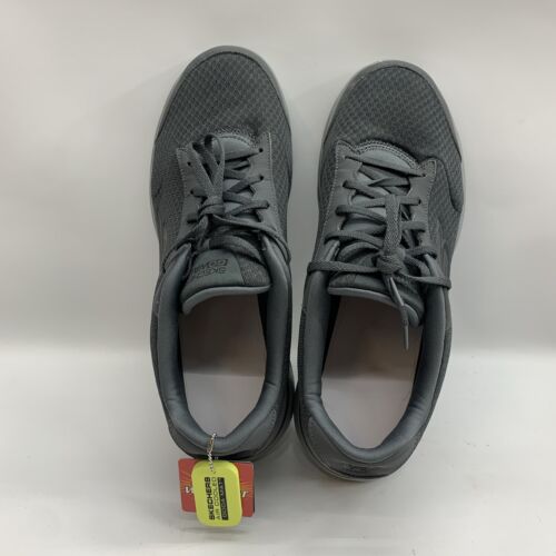 Skechers Mens Go Walk 5 55509EWW Black Running Shoes Sneakers Size 13 Lace-up