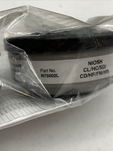 Honeywell North Acid Gas AG Respirator Cartridges N75002L Low Profile Lot Of 10