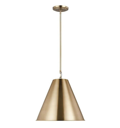 Sea Gull Lighting Gordon 1 Light SM Pendant Bronze/Bronze Steel 6585101-848