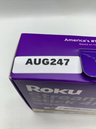 Roku Streaming Stick 4K (2021) 4K/HDR/Dolby Roku Voice Remote and TV Controls