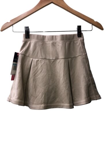 Izod Schoolwear Pull-on Waistband Scoote Skirt Short Size 5 Regular Juniors Tan