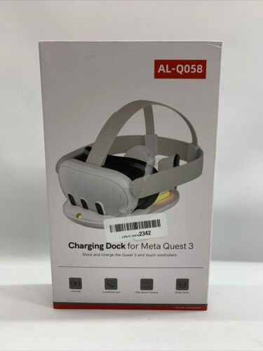 AL-Q058 Charging Dock with Batteries for Meta Quest 3 VR Headset & Controllers