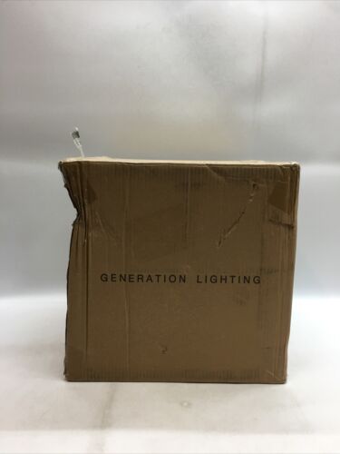 Generation Lighting 6577101 Hanks 13" Wide Pendant 72" of Adjustable Chain Black