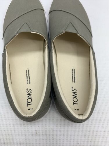 TOMS Men's Sage Fenix Casual Slip On Sneakers Size 11w Shoes Slip-on Stylish