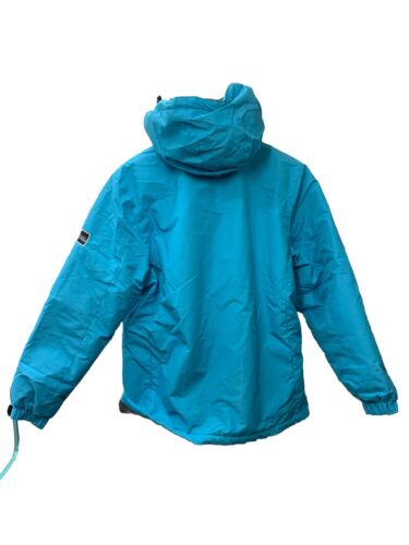 Pooluly Women's Ski Jacket Winter Waterproof Windbreaker Hooded Raincoat Size M