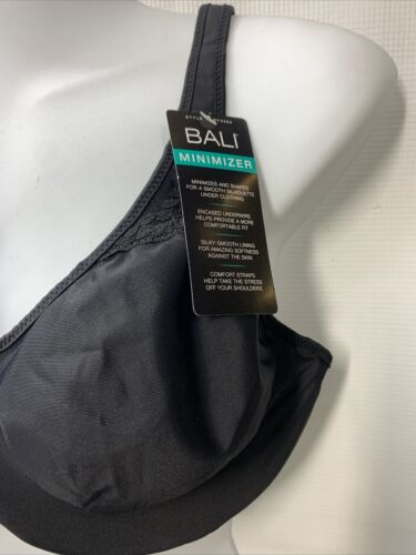 Bali Passion for Comfort® Minimizer Underwire BraStyle 3385 Black Size 36DD