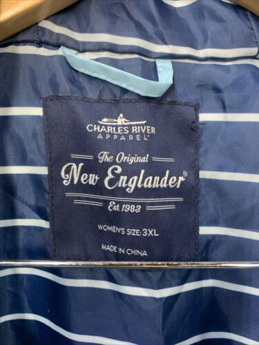 Charles River Apparel Women's Englander Wind & Waterproof Rain Jacket Size 3XL