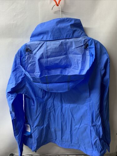 Columbia Women’s Size XS Switchback Blue Lightweight Hooded Rain Jacket WL0127