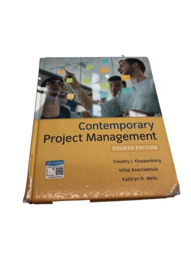 4th Edition: Contemporary Project Management Book by Vittal A, Timothy, Katheryn