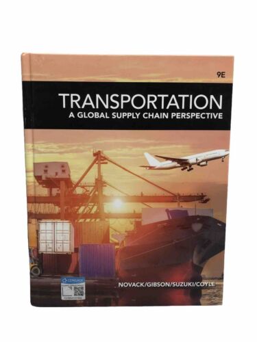 Transportation: A Global Supply Chain Perspective Hardcover - 9th Ninth Edition