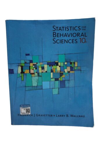 MindTap Course List Ser.: Statistics for the Behavioral Sciences by Larry B..-VG