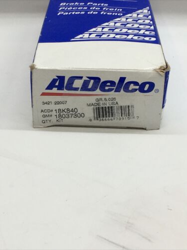 ACDelco Drum Brake Part Hardware Kit Rear ACDelco 18K840 GM# 18037300 5.026