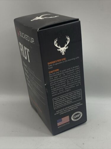 Bucked up Rut Testosterone Booster 90 Caps 750mg Tribulus 750mg KSM-66 No Blends