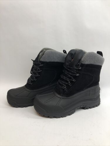 NORTIV8 Men Winter Snow Boots Warm Insulated Thermolite Waterproof Boots Size 7