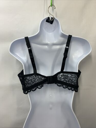 Bali DF6591 Womens Lace Desire All Over Lace Wirefree Bra Black Size Medium