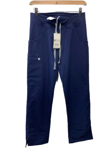 FIGS Kade Cargo Scrub Long Pants Small Size XS Navy Blue T21004P with Pockets