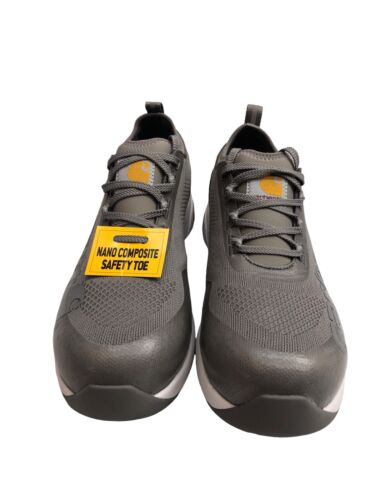 Carhartt Men's Force® Nano Composite Toe Work Shoe Grey FA3402-M Size 9m Sneaker