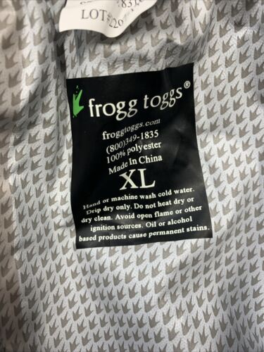 Frogg Toggs Men's Java Toadz 2.5 Rain Pants Black JT83160-01 Ultra Quiet Xrta XL