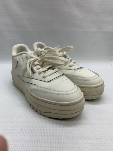 Reebok Club C Extra Women's Shoes White IE6679 Size 8 Lace-up Sneaker White