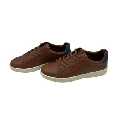 Ben Sherman Hampton Sneaker Men's Brown Size 9.5 Lace-up Shoes BSMHAMPV-7621