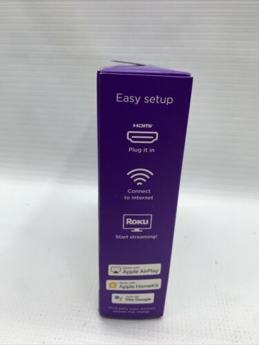 Roku Streaming Stick 4K/HDR/Dolby Vision Streaming Device with Roku Voice Remote