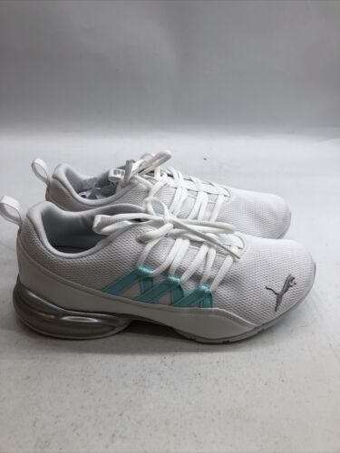 PUMA Women's Riaze Prowl Training Shoes Size 7.5 Running Sneaker Lace-up White