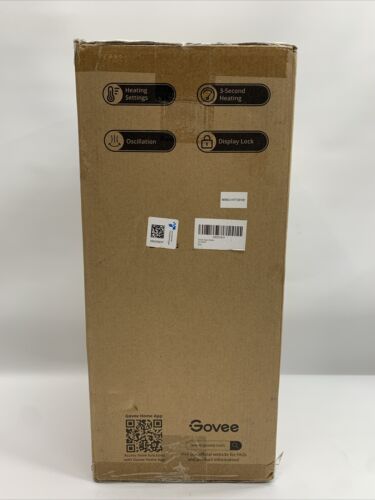 Govee Smart Control Space Ceramic Heater 1500W WIFI Bluetooth App Control H7130