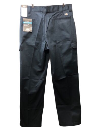 Dickies Men's Relaxed Fit Cargo Long Pants Straight Leg Size 36x34 Workwear