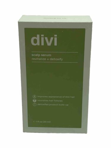 Divi : Scalp Serum - Revitalize & Detoxify, For Thinning Hair - 1 fl. oz. / 30mL