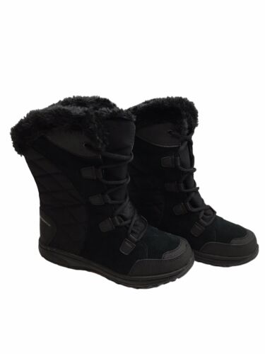 Columbia Women's Snow Ankle Boots 1554172011 Ice Maiden™ II Black Size 6W Black