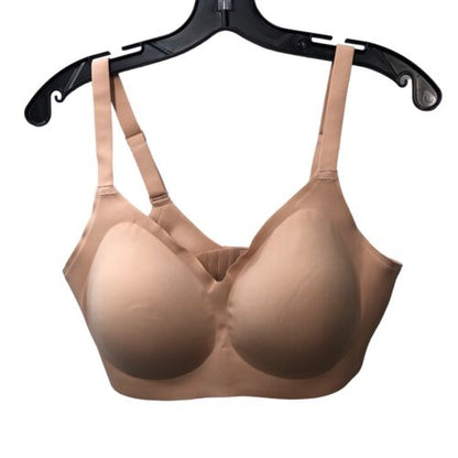 Comfelie Wireless Lined T-shirt Bra Size M Nude Seamless Smooth Lightly Lined