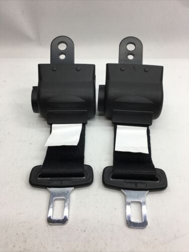 2 PCS Universal Retractable Golf Cart Seat Lap Belts for EZGO/Yamaha/Club Car