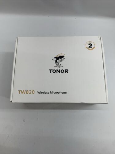 TONOR TW-820 Wireless Microphone Metal Dual Professional UHF Cordless Dynamic