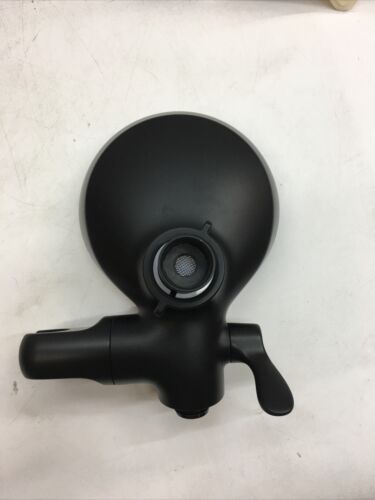 ELLO & ALLO Shower Faucet Handheld Combo in Matte Black with Valve AS-B-T1005