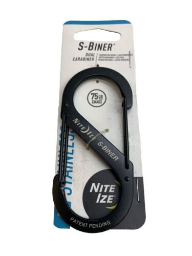 Assorted Nite Ize S-Biner Stainless Steel Dual Carabiner Stainless - Lot Of 18