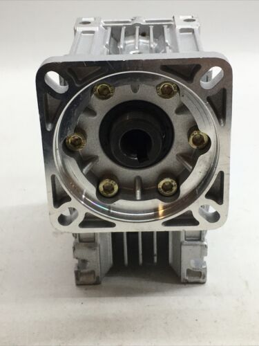 KaKa Tapbas NMRV040 Worm Gear Gearbox Speed Reducer 30:1 for Nema34 Stepper