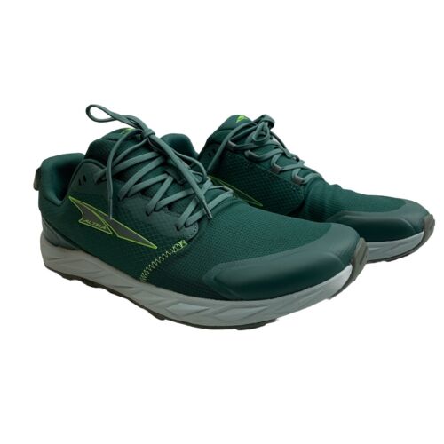 ALTRA Mens SUPERIOR 6 lightweight trail Shoe Deep Forest Green Size 12.5 Lace-up