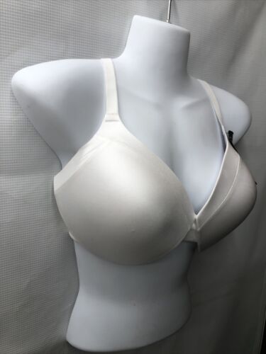 Maidenform Comfort Devotion Extra Coverage T-Shirt Bra White Underwire Size 42B