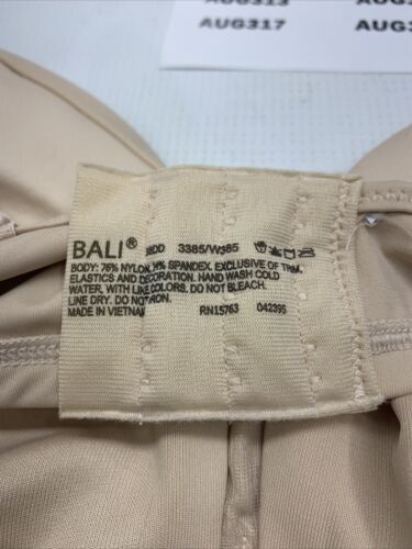 Bali Women's Passion For Comfort Underwire Minimizer Bra DF3385 Size 38DD Beige