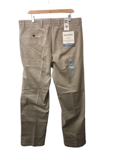 Dockers Mens Classic Fit Easy Khaki Long Pants Stretch Classic Fit Size 38x34