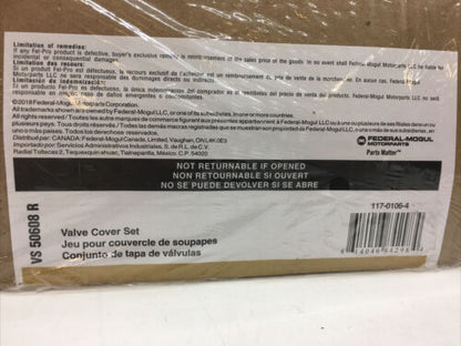 Engine Valve Cover Gasket Set 117-0106-4 Eng Code: VQ35DE Fel-Pro VS 50608 R