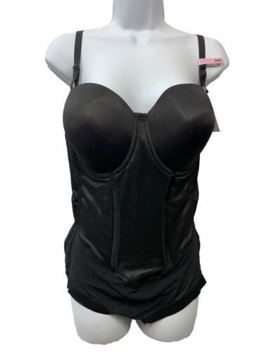 Maidenform Easy Up Firm Control Bodybriefer Strapless Shapewear Convertible 38D