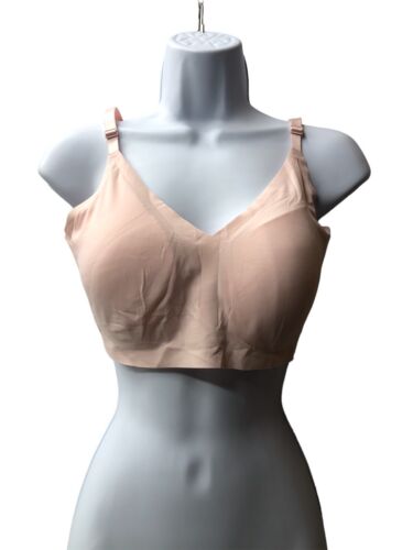 True & Co Womens Body Triangle Convertible Strap Bra Peony Size L MC-7459869