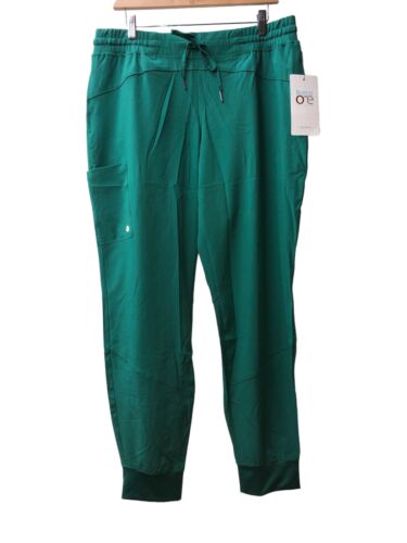 BARCO One Boost Scrub Jogger Long Pants for Women - Size Large, Hunter Green