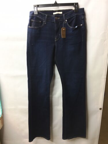 LEVIS Women's Classic Bootcut Pants Mid Rise Size 8 Medium W29 X L32 (3110)2/2