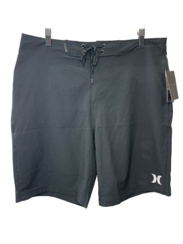 Hurley Mens 32" Phantom One and Only Board Short Bottom Black 890791 Drawstring